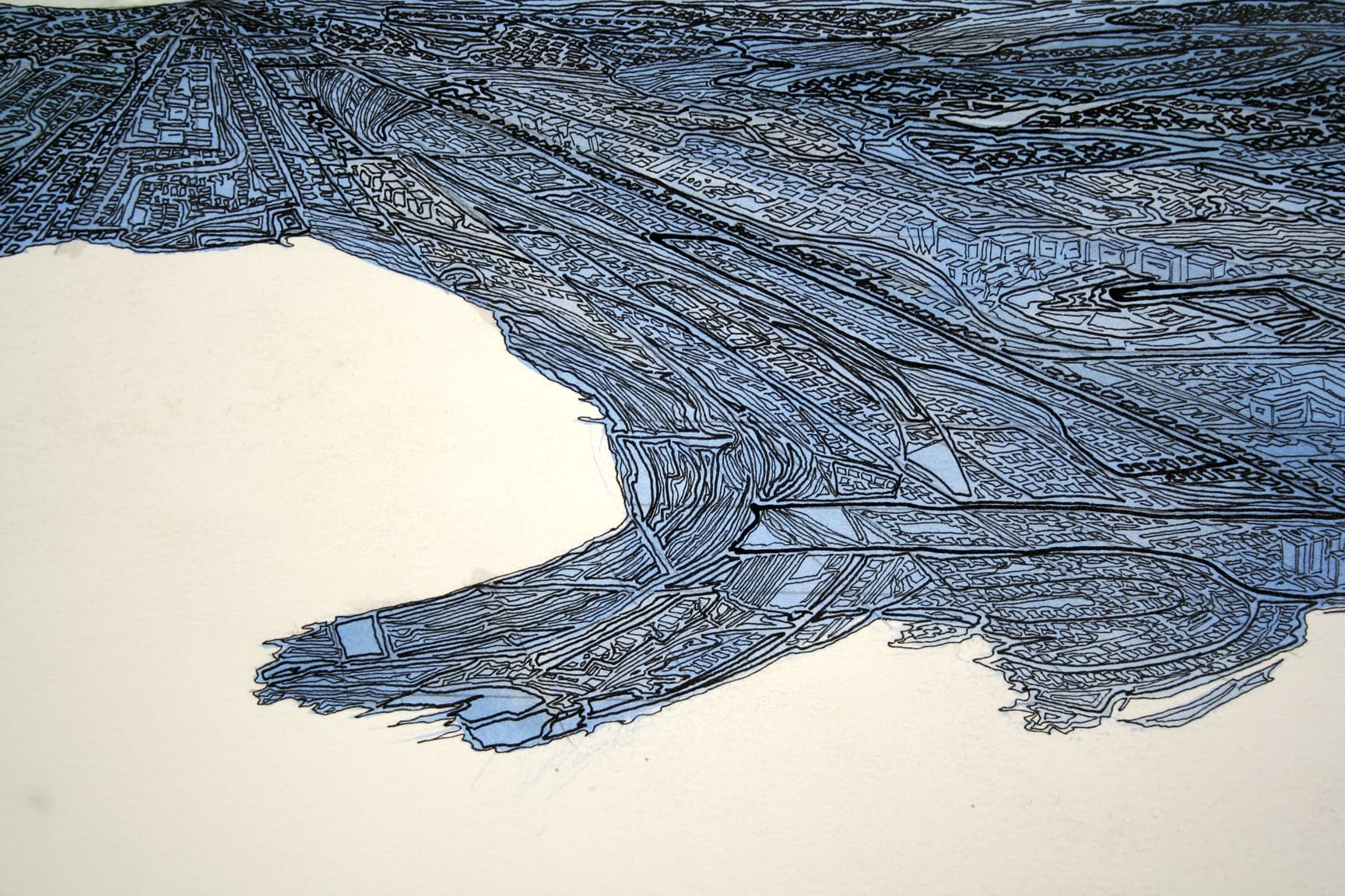 Blue Spread - Detail